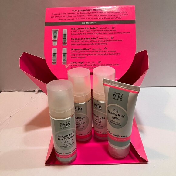 Mama Mio Pregnancy Essentials Kit Gift Set NEW - Picture 2 of 2